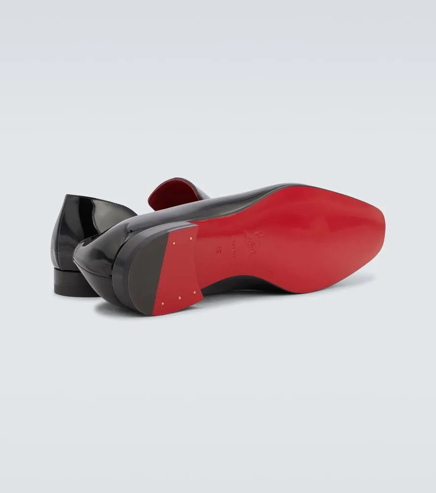 Christian Louboutin Dandy Chick patent leather loafers