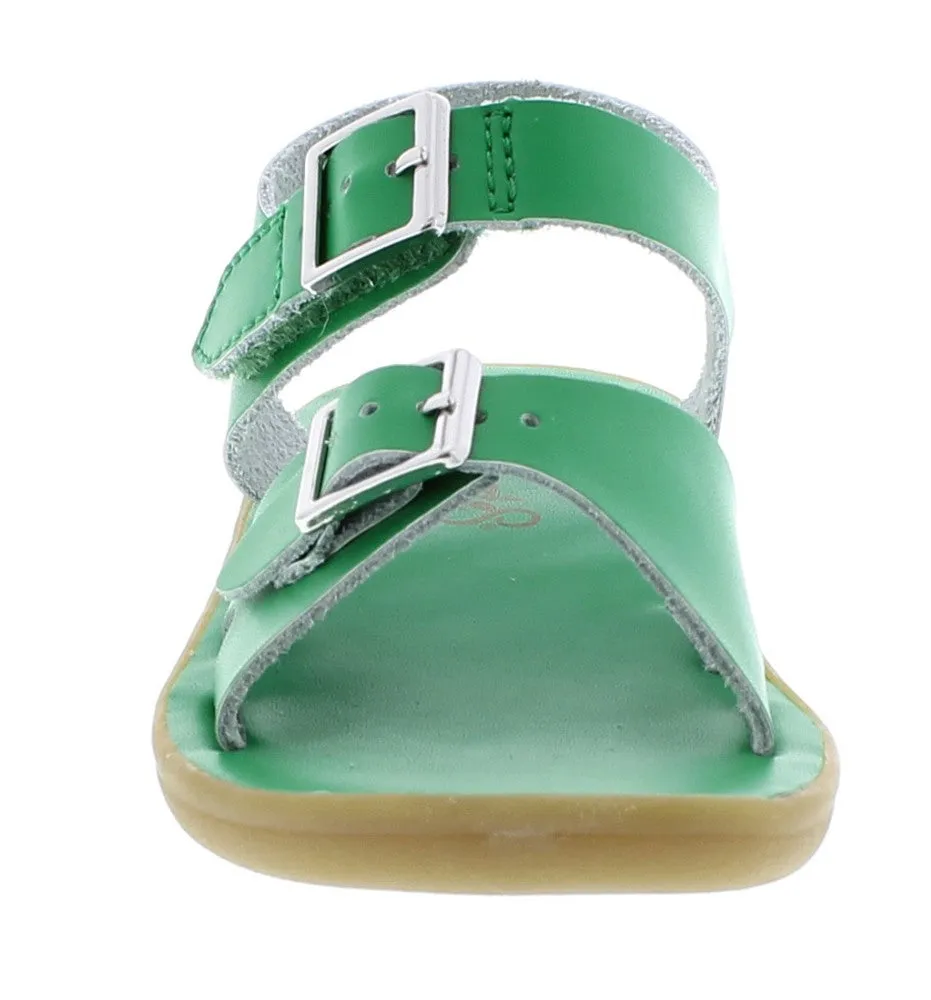 Footmates Childrens Shoes - Waterproof Tide Sandals - Kelly Green