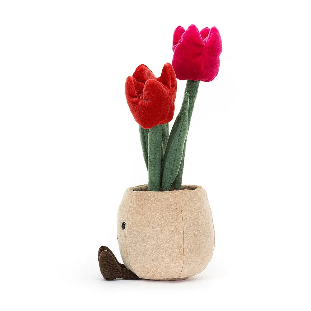 Jellycat Soft Toy Amuseable Tulip Pot