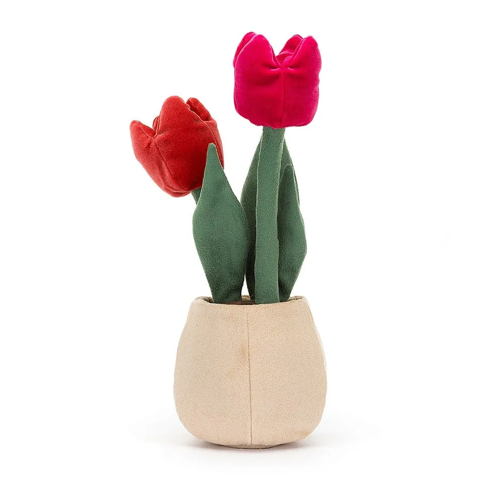 Jellycat Soft Toy Amuseable Tulip Pot