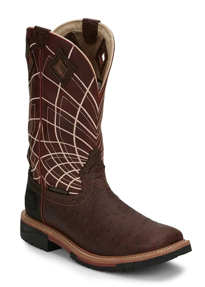 Justin Men's Derrickman 12 Inch WP Work
