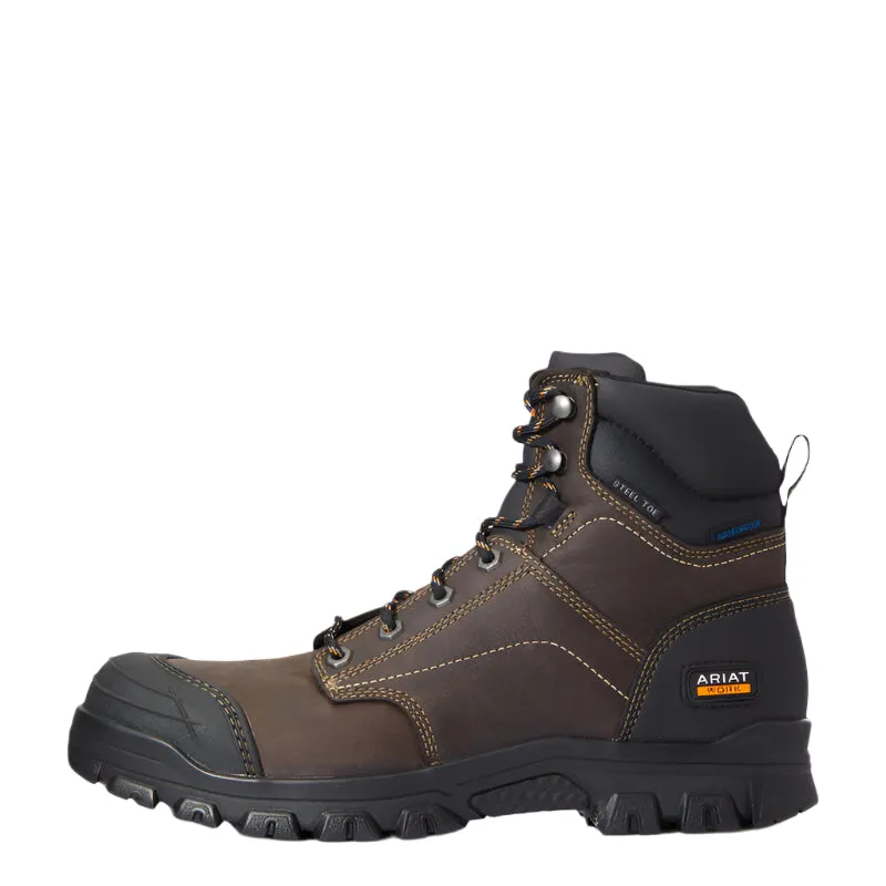Men's Ariat Treadfast 6" Waterproof Steel Toe Work Boot 10034673
