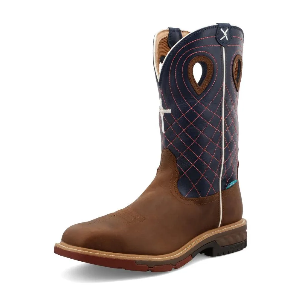 Men's Twisted X 12" Alloy Toe Western Boot MXBAW01