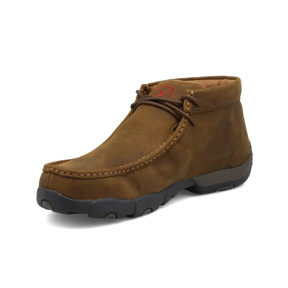 Men's Twisted X Steel Toe Chukka Driving Moc MDMST01