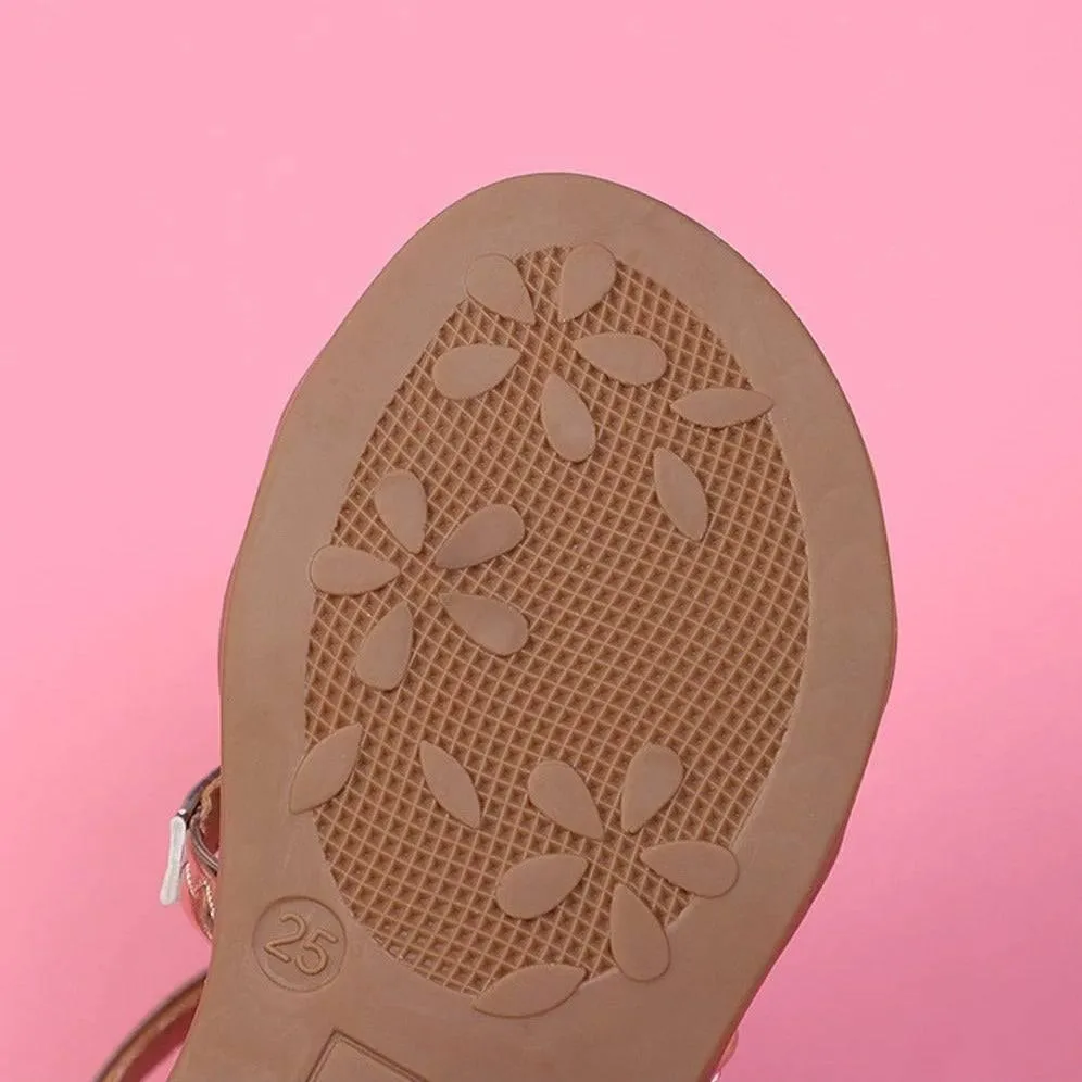 SIlver Unicorn Sandals