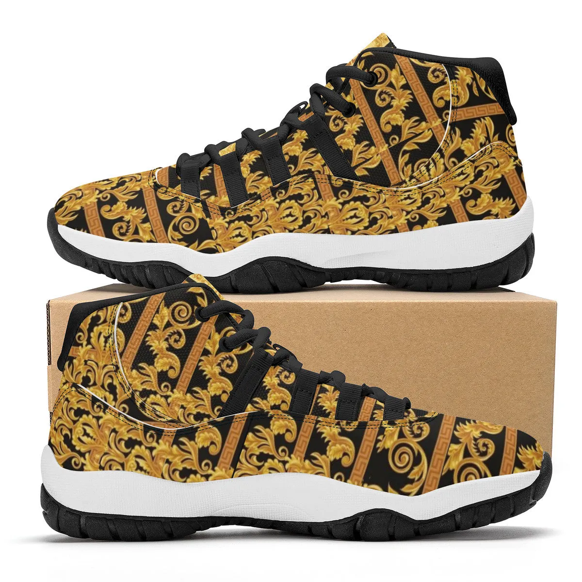 TM Greco VI High Top Air Retro Sneakers